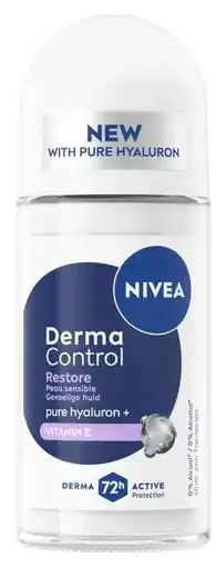 De Online Drogist Nivea Derma Control Gevoelige Huid Deoroller aanbieding