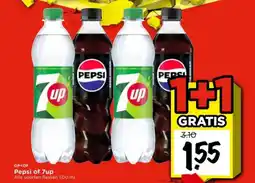 Vomar Voordeelmarkt Pepsi of 7up aanbieding