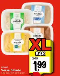 Vomar Voordeelmarkt Verse Salade aanbieding