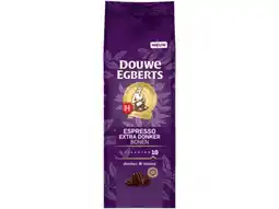 Hoogvliet Douwe Egberts Extra dark koffiebonen aanbieding