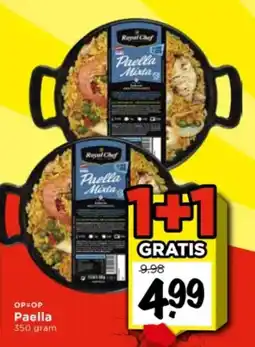 Vomar Voordeelmarkt Paella aanbieding