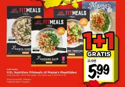 Vomar Voordeelmarkt XXL Nutrition Fitmeals of Mama's Maaltijden aanbieding