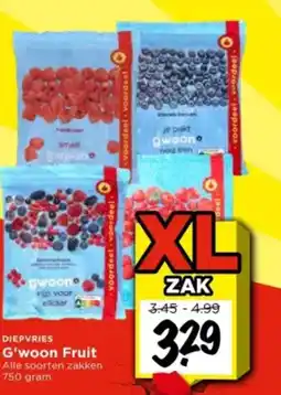 Vomar Voordeelmarkt G'woon Fruit aanbieding