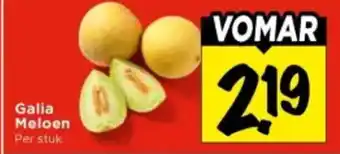 Vomar Voordeelmarkt Galia Meloen aanbieding