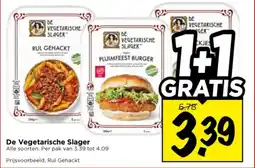 Vomar Voordeelmarkt De Vegetarische Slager aanbieding