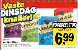 Vomar Voordeelmarkt Vergeer Kaas aanbieding