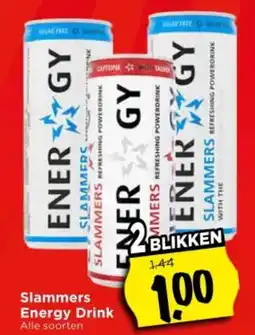 Vomar Voordeelmarkt Slammers Energy Drink aanbieding