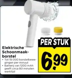 Vomar Voordeelmarkt Elektrische Schoonmaak- borstel aanbieding