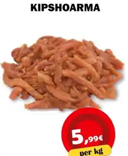 Avantage Supermarkt Kipshoarma aanbieding