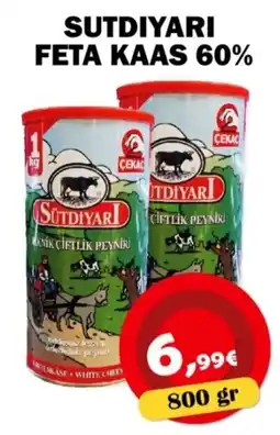 Avantage Supermarkt Sutdiyari Feta Kaas 60% aanbieding