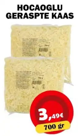 Avantage Supermarkt Hocaoglu Geraspte Kaas aanbieding