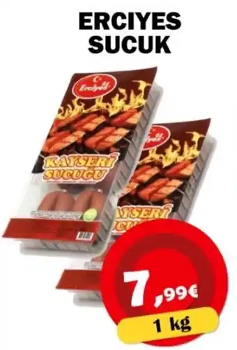 Avantage Supermarkt Erciyes Sucuk aanbieding