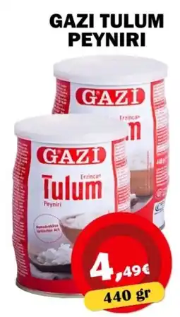 Avantage Supermarkt Gazi Tulum Peyniri aanbieding