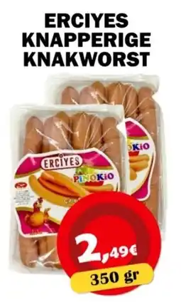 Avantage Supermarkt Erciyes Knapperige Knakworst aanbieding