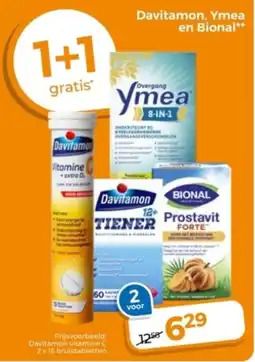 Trekpleister Davitamon, Ymea en Bional aanbieding