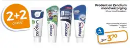 Trekpleister Prodent en Zendium mondverzorging aanbieding