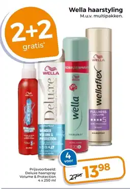 Trekpleister Wella haarstyling aanbieding