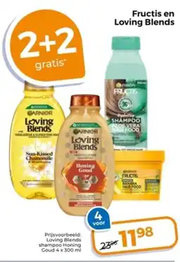 Trekpleister Fructis en Loving Blends aanbieding