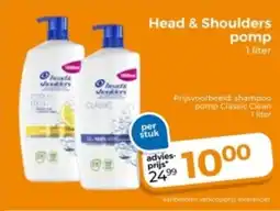 Trekpleister Head & Shoulders Pomp aanbieding