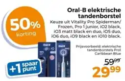 Trekpleister Oral-B elektrische tandenborstel aanbieding