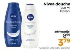 Trekpleister Nivea douche aanbieding