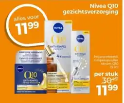 Trekpleister Nivea Q10 gezichtsverzorging aanbieding