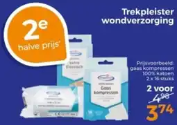 Trekpleister Trekpleister Wondverzorging aanbieding