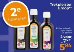 Trekpleister Trekpleister Siroop aanbieding