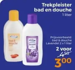 Trekpleister Trekpleister bad en douche aanbieding