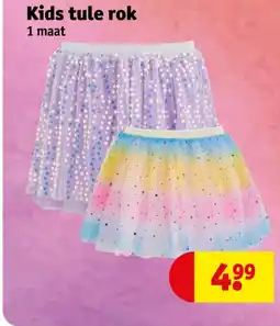 Kruidvat Kids tule rok aanbieding