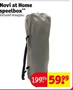 Kruidvat Novi at Home speelbox aanbieding
