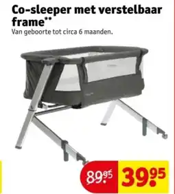 Kruidvat Co-sleeper met verstelbaar frame aanbieding