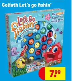 Kruidvat Goliath Let's go fishin' aanbieding