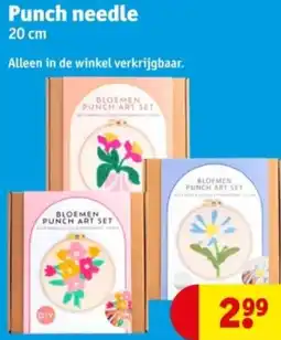 Kruidvat Punch needle aanbieding