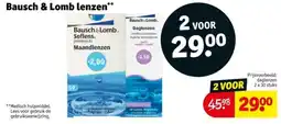 Kruidvat Bausch & Lomb Lenzen aanbieding