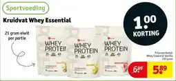 Kruidvat Kruidvat Whey Essential aanbieding