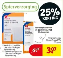 Kruidvat Spierverzorging aanbieding