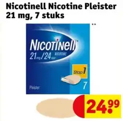 Kruidvat Nicotinell Nicotine Pleister 21 mg aanbieding