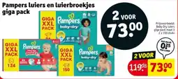 Kruidvat Pampers luiers en luierbroekjes giga pack aanbieding