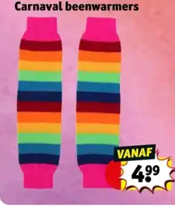 Kruidvat Carnaval beenwarmers aanbieding