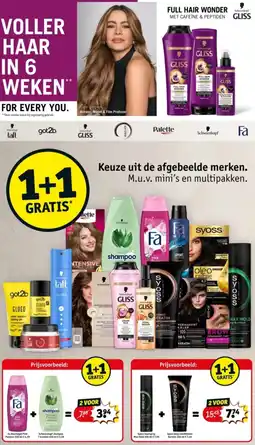 Kruidvat Keuze uit de afgebeelde merken aanbieding