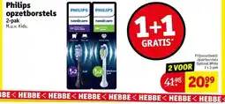 Kruidvat Philips opzetborstels aanbieding