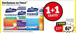 Kruidvat Davitamon en Ymea aanbieding