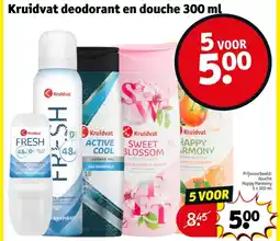 Kruidvat Kruidvat deodorant en douche aanbieding