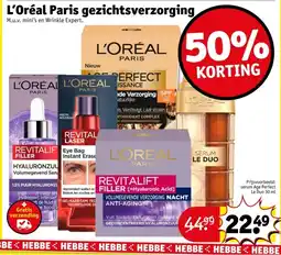 Kruidvat L'Oréal Paris gezichtsverzorging aanbieding