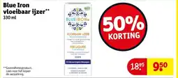Kruidvat Blue Iron vloeibaar ijzer aanbieding