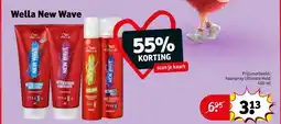 Kruidvat Wella New Wave aanbieding