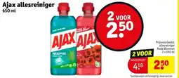 Kruidvat Ajax allesreiniger aanbieding