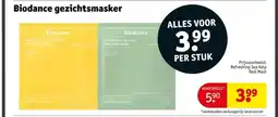 Kruidvat Biodance gezichtsmasker aanbieding