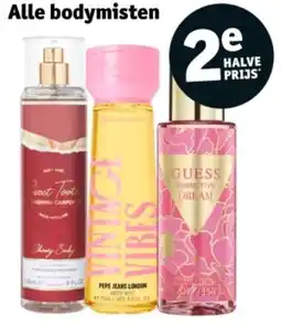 Kruidvat Alle Bodymisten aanbieding